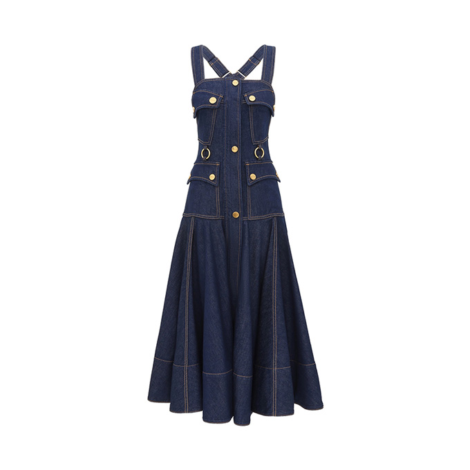 zimmermann dawning flutter midi dress